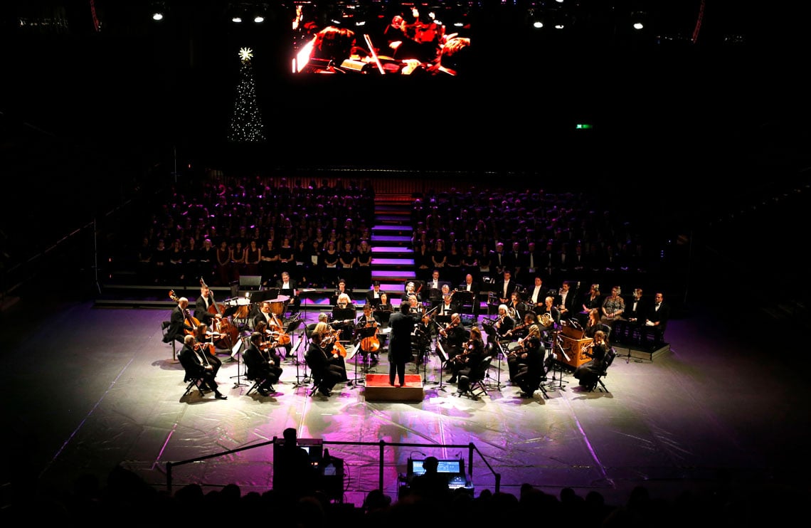 Orchestra performance at GCU Arena