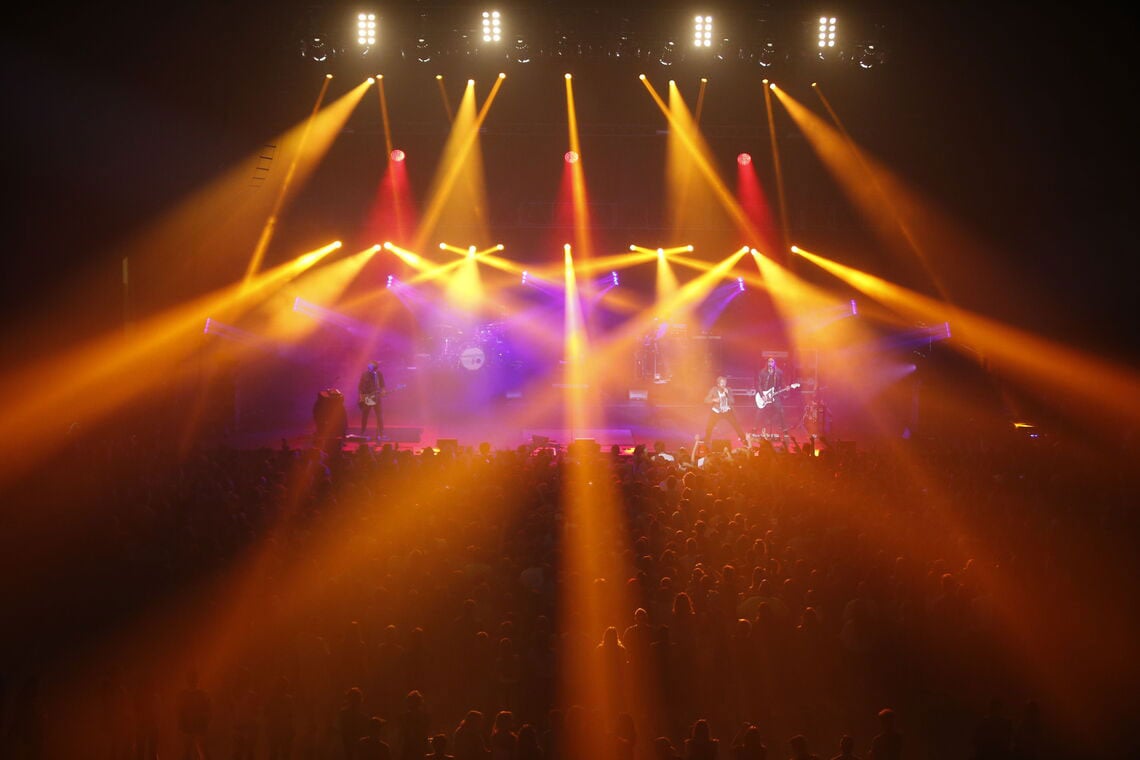 Concert inside of GCU Arena 