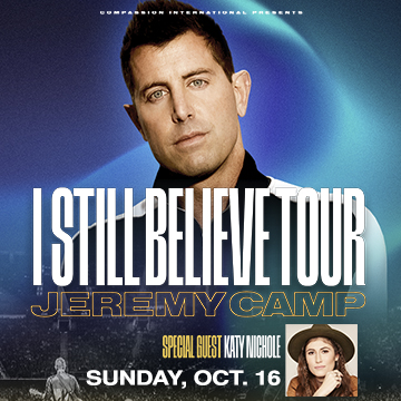 Jeremy Camp I Still Believe Tour album cover