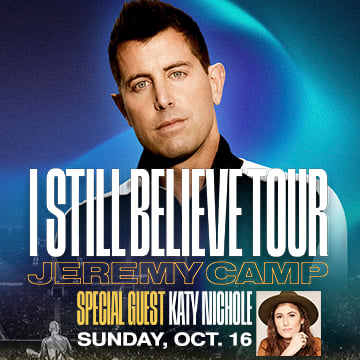 Jeremy Camp I Still Believe Tour album cover